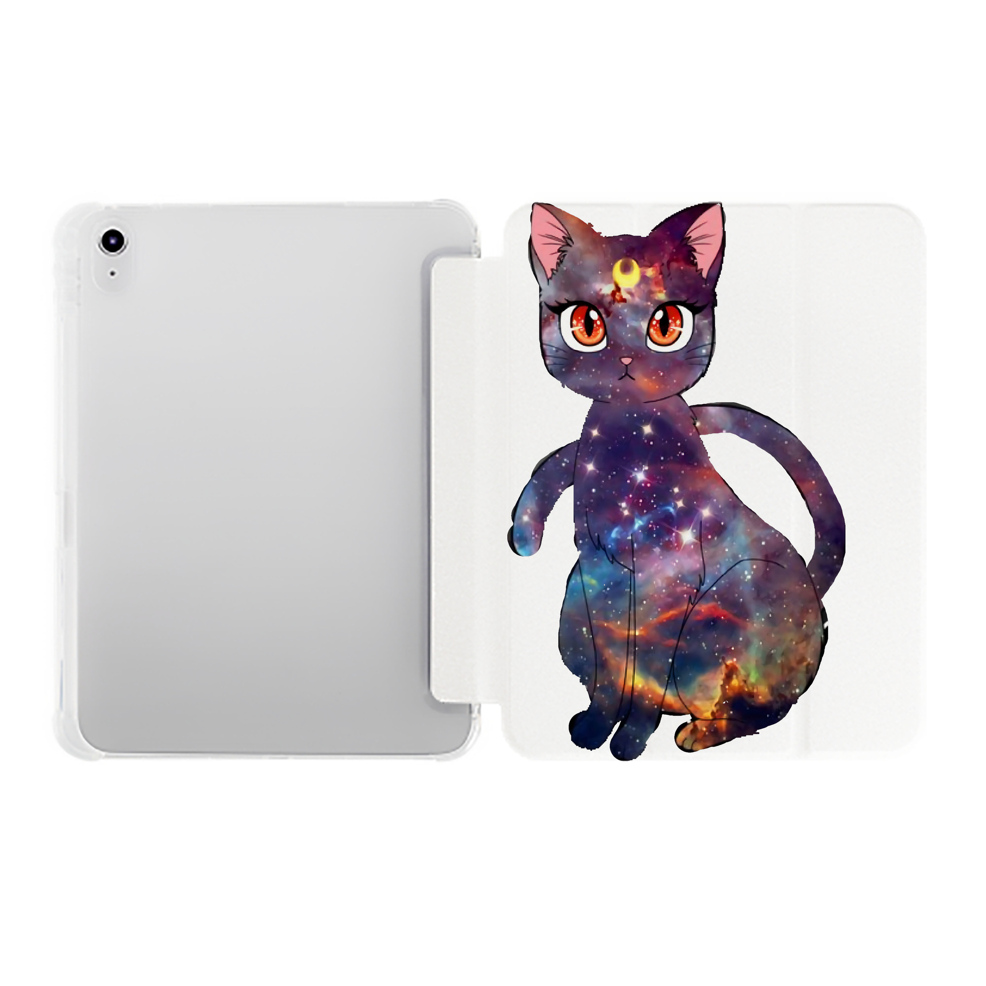 （画像用） 美少女戦士セーラームーン Sailor Moon IPad ケース ペン収納付き 三つ折りスタンド PUレザー×シリコン 対応機種9.5/10.5/10.9インチ